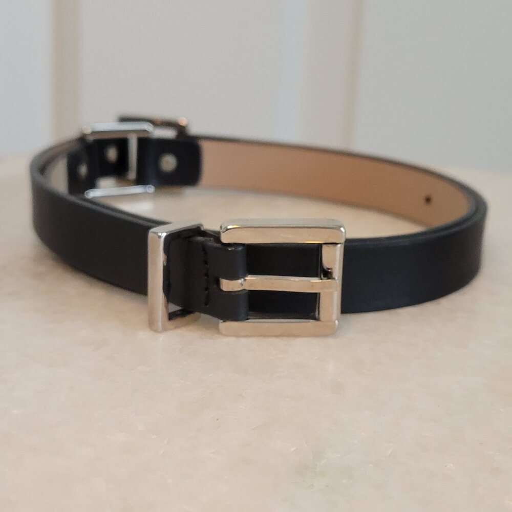 Ann Taylor Black Leather Women's Belt